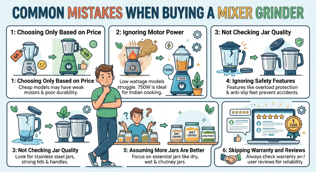 Kitchen mixer grinder