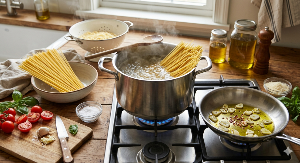 How to Cook Pasta step by syep