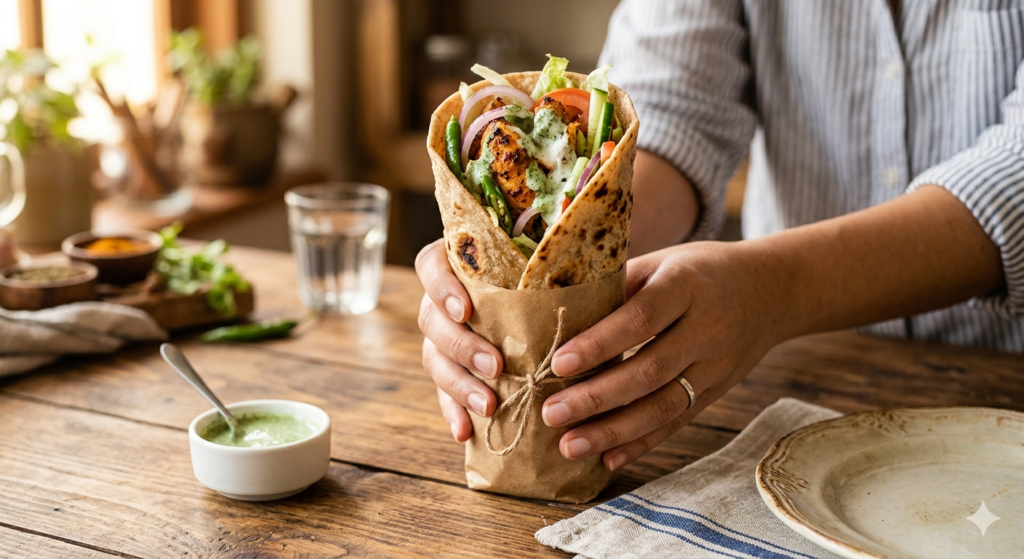 Quick roti roll breakfast using leftovers

🥞 Banana Pancakes