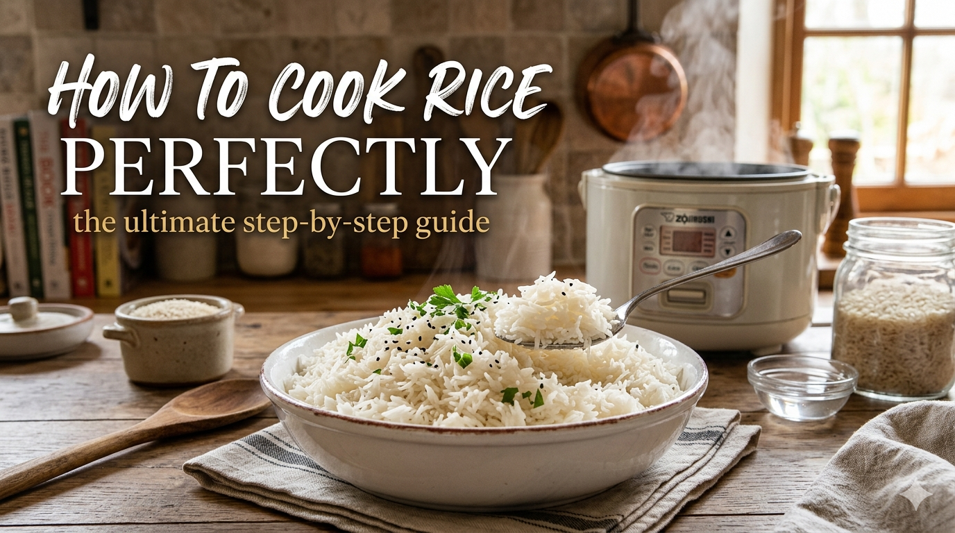 Learn how to cook rice